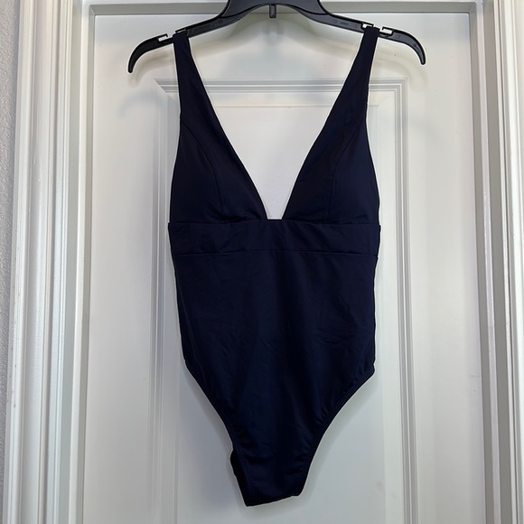 NWT!! ANDIE Sardinia Navy Blue One Piece Swimsuit NWT Size Medium‎ - Picture 2 of 7